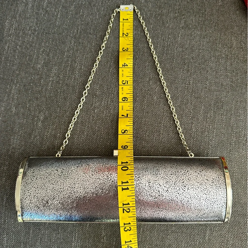 Banana Republic gold and silver evening bag/clutch - Picture 11 of 16